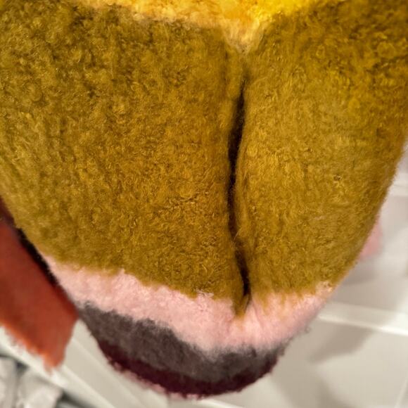 Free People hooded cardigan sweater multi color women size medium - Picture 7 of 9